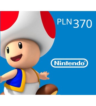 eShop Prepaid Card PLN 370 PL Nintendo eShop Key 